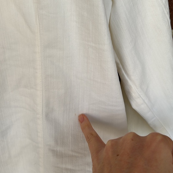 Christopher & Banks White Beaded Jacket - Picture 6 of 6